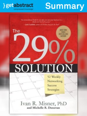 cover image of The 29% Solution (Summary)